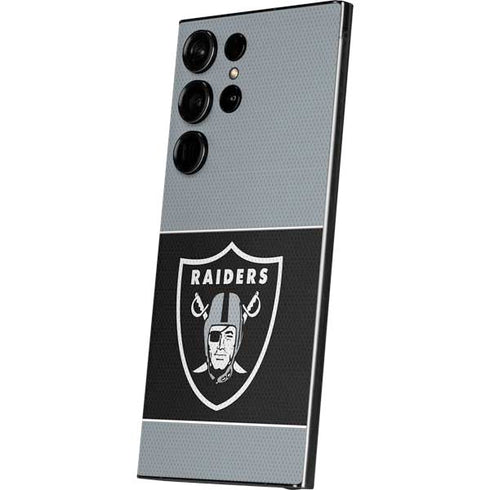 NFL Las Vegas Raiders Zone Block Galaxy S25 Ultra Skin